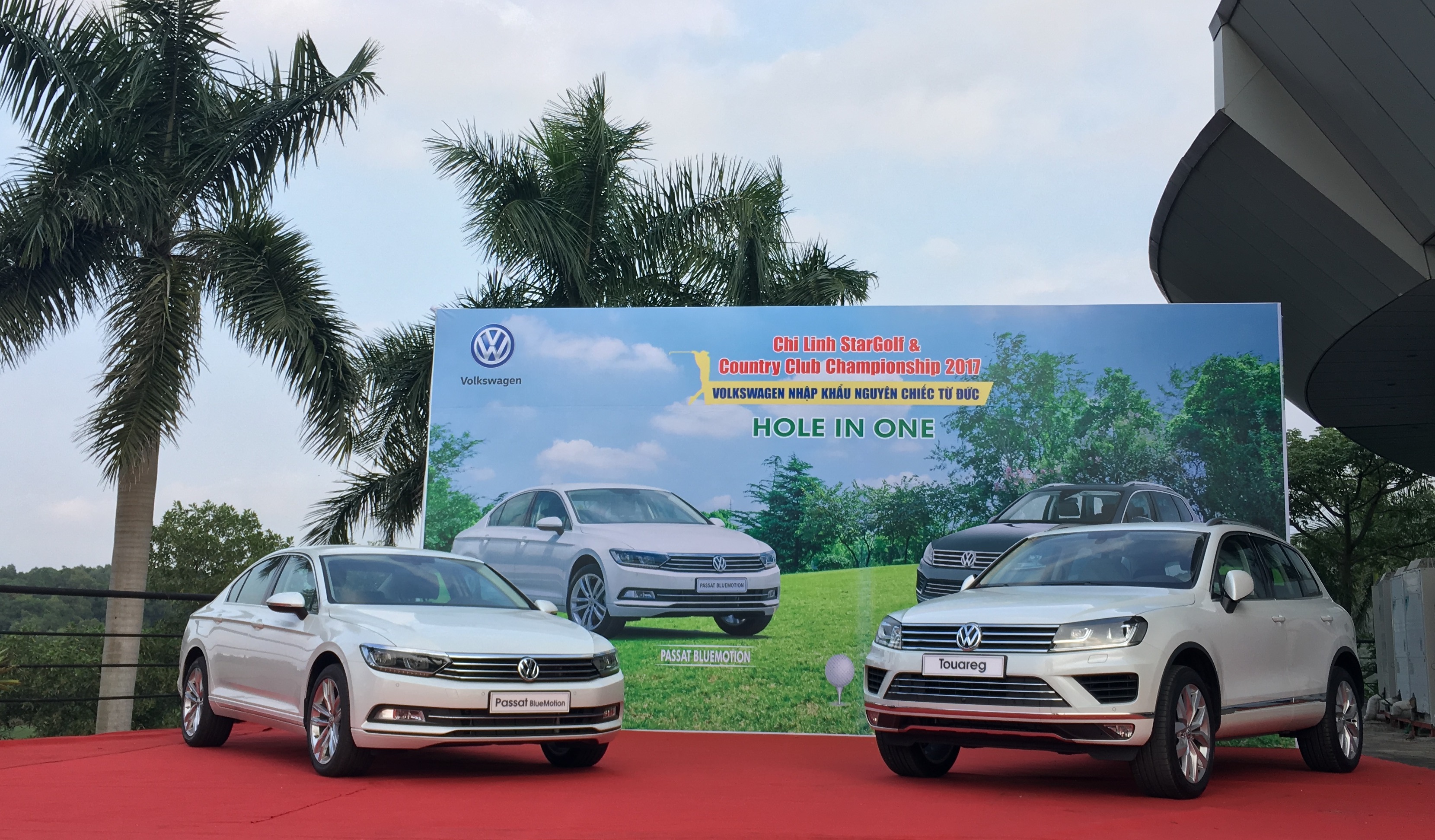Volkswagen Việt Nam tài trợ xe tiền tỉ cho giải Golf Chí Linh